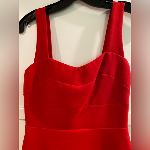 NWT LIKELY Red Cocktail Dress - Picture 3 of 4